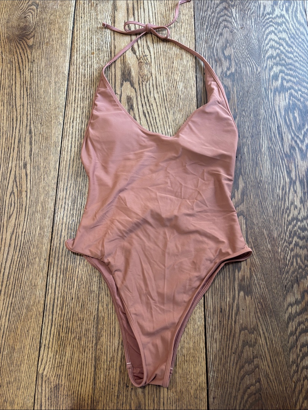 aerie Brown One-Piece Swimsuit